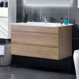 Cefito Vanity Unit 915mm with Basin Oak BV-YQ02-900-OAK-ABC