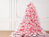 Jingle Jollys Christmas Tree 1.8m Pink Xmas Tree Snowy Party Decor 810 Tips XM-TR-WELL-6FT-PINK-GS