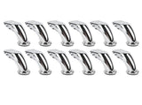 12PCS Furniture Legs Iron Electroplating Modern Style Metal Sofa Leg Replacement for Table Chair V1294-YM0706-3116230011911