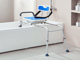 Sliding Tub Transfer Bench 360 Degree Swivel Seat, Height Adjustable Bathtub Transfer Bench V952-YDSYGZYTLSLKWI7XNV0