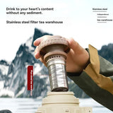 316 Stainless Steel Thermos Large Capacity Thermos Portable Thermos Flask - Black - Size 5200ml V1102-122-95807-BLK-5200ML