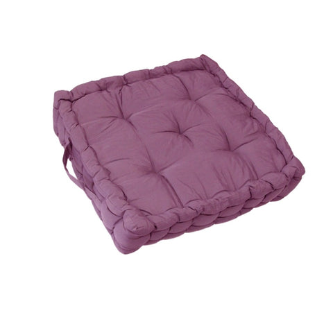 1 Pc Floor Box Cushion Pad 40 x 40+ 8 cm Dusty Pink V442-BZO-CHAIRCU-1PCBOXCUSHION-PINK-SQ