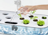Hydroponics Plant Growing System 12 Pods Indoor Herb Garden Kit Led Light 4L WHITE V201-FDZ2412WH8AU