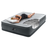 Intex Dura-Beam Deluxe Queen Comfort-Plush Elevated Air Mattress 64414NZ