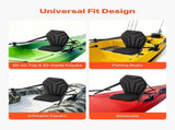 Kayak Seat, 1 Pack 31 mm Thick, Universal Paddle Board Seat with Back Support, Hexagonal Sit-on-Top V952-PHTRZYEVAPMJFVEJE001V0
