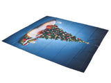 Christmas 3D Digital Printing Curtains House Decor Shading Curtains with Christmas Tree for Living V1294-YM0523-3117210203112