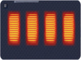 Heat Cushion, Heated Seat Cushion, Car Seat Heater, Portable Heated Seat Cushion, Breathable Support V1189-LC-DG-00287