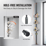 39" to 125" High Shower Corner Caddy Tension Pole Rust-Proof Tension Pole V952-SCTPHSBXGKKSTNM88V0