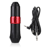 92PCS Upgrade Complete Tattoo Kit rotary tattoo pen 8Inks 40Needle Practice Skin V201-HLWS008-BLACK+HLWS008-BLACK-PEDAL