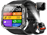Men's Outdoor Smartwatch with Bluetooth Calling and Flashlight V888-ELOSUNG28587