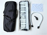32-key melodica, 37-key melodica, student melodica, beginner melodica, musical instrument, music V1102-783-35838-BLK-37