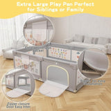 Baby Playpen Extra Large Non Slip 50 Ocean Balls V178-10681