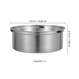 Stainless Steel Slow Feeder Water Bowl for Dogs, Floating Design for Pet Hydration and Controlled V1366-AZ2-W-22378