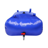 Portable Water Storage Bladder 87 Gal 1000D PVC Collapsible Water Tank V952-CSDLSPVCB330UZUZHV0