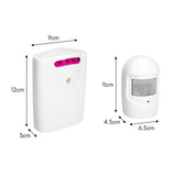 Sueriy Wireless Driveway Alarm Alert System Security Garage Intruder PIR Motion Sen Sor with 1 V1189-LWWAL-20260325-00616