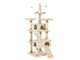 PaWz Cat Tree Scratching Post Scratcher Beige JJ0782-CR_NZ