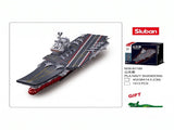 Sluban B1189 Model Kit 1450 Aircraft Carrier Shandong Type 002 PLAN Warship Navy Vessel Boat B SLB1189