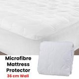 Essentially Home Living Microfibre Quilted Fitted Mattress Protector - SINGLE V442-INT-MATTRESSP-MICROFIBREQUILTED-SB