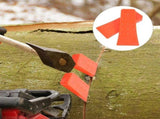 4-Piece Logging Set for Tree Cutting, Spike Wedges for Wood Splitting and Logging Equipment V1192-AZ-W-23909