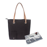 Wine Tote Bag and 1 inner container, Beach Cooler for Travel Gift, Leakproof Insulated Purse Carrier V1192-AZ-W-0598