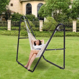 Universal 2 Person Hammock Stand, Adjustable Heavy Duty 550 lbs Capacity Hammock Stand Fits 8-13 ft V952-CXDCJCXJS118H5RLYV0