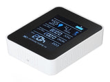 5 in 1 Air Quality Monitor Bluetooth APP Carbon Dioxide Detector USB Charging TVOC Temperature V1294-YM0523-3113220017311