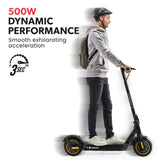 VALK Synergy 7 Electric Scooter, 500W 15Ah, AU Compliant, Motorised eScooter for Adults, V219-TRNESCVAS7Y