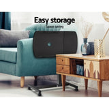 Artiss Laptop Desk Table Fan Cooling Black 60CM LA-DESK-GEN-L2-BK