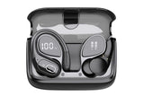 Wireless Bluetooth 5.4 Headphone Over Ear Bud IPX5 Waterproof Earphone for Sport Running - Black V1263-JX-6260-2