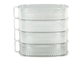 Transparent Dish Dust Cover Dustproof Multi Layer Dish Cover Multifunctional Food Cover 4 Layer V1294-YM0521-3118230076512