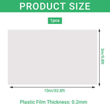 (Special Offer) 2x6m Polyethylene Greenhouse Film, Transparent, Extra Thick Garden Film for Foil V1237-ZY-203-1563
