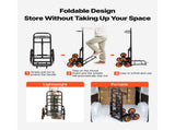 Stair Climbing Cart, 100 kg Stair-Climbing Capacity, Heavy-Duty Folding Trolley Cart with V952-ZXTCSPLCLSKH7RCTY001V0