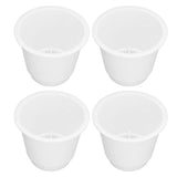 4Pcs 5 Inch Heavy Duty Round Furniture Bed Risers Lifter with Anti Slip Top for Table Chair Desk V1294-YM0715-3117220133511