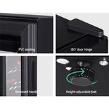 Devanti Wine Fridge Cooler 12 Bottles WC-35C-12B-BK