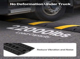 1830MM Rubber Speed Bump, 2 Pack, 2 Channel Heavy Duty Traffic Speed Hump, 9,979 kg/Axle Load V952-JSDDLBHPDZK2UP77S001V0