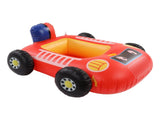 Summer Inflatable Fire Boat Car Shaped Babies Swim Float Boat Pool Float For Kids Red V1294-YM0703-3111230028312