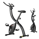 Everfit Folding Exercise Bike Magnetic X-Bike Bicycle Indoor Cycling Cardio EB-F-XB-01-BK