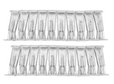 20pcs Rain Gutter Hangers Heavy Duty Hidden Gutter Bracket Fastener with Pre Inserted Screws for V1294-YM0901-3111240269011
