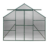 Green Fingers Greenhouse 5.1x2.44x2.1M Aluminium Polycarbonate Green House Garden Shed GH-ALU-510X244-GN-AB