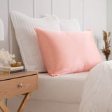 Pure Silk Pillow Case by Royal Comfort-Blush ABM-204836