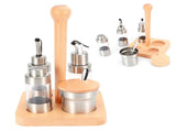 Cruet Condiment Spice Pepper Jar Box Seasoning Storage Container Pot Rack Set Kitchen Cooking V1294-YM0901-3118200170211