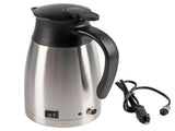 12V 1000ml Stainless Steel Car Automobile Electric Heating Kettle Portable Water Cup V1294-YM0722-JY02366