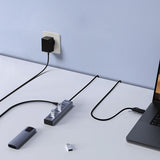 mbeat 7-Port USB Hub with Dual USB-A & USB-C Connector V186-MB-HUB788