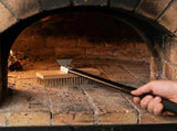80cm Heavy Duty Pizza Oven Brush with Steel Scraper V63-955071