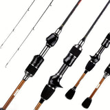 Ultra-light carbon micro-mouthe lures UL 1.8m ultra-soft solid straight handle slightly far-casting V1102-HEYJ-011