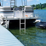 Dock Ladder, Removable 3 Steps, 227 kg Load Capacity, Aluminum Alloy Pontoon Boat Ladder with 7.9 cm V952-MTZTCXSJFHXJDP38PV0