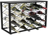 CARLA HOME Freestanding Metal Wine Rack for 25 Bottles LSB-36090
