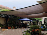 HDPE Shade Cloth with Eyelets for Garden Balcony Greenhouse Pergola, 4 x 4 m V1188-MS-527-034