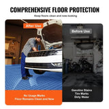Garage Tiles Interlocking 12x12 in 25 Pack Garage Flooring Tiles Blue V952-CKDDLSJ251212C791V0