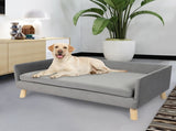 PaWz Pet Sofa Bed Dog Warm Soft Lounge Grey PT1149-L-GY_NZ